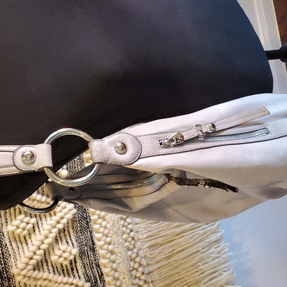 B. Makowsky Leather Handbag - Picture 5 of 12